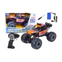 LEAN Toys Off-road Remote Controlled RC Car 1:8 Shock Absorbers Orange