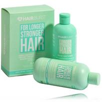 Plaukų priežiūros rinkinys Hairburst ilgesniems ir stipresniems plaukams, riebioms galvos odai ir šaknims, šampūnas + kondicionierius, 350 ml + 350 ml