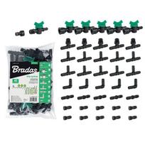 Priedų rinkinys Bradas lašelinio laistymo juostai 16 mm (42 vnt.)