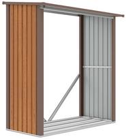 Metalinė malkinė DENVER 6x3, Oak Brown