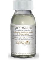 Skin System Cosmetics atjauninantis serumas veidui su kolagenu, hialuronu SkinSystem Vit Complex 10ml