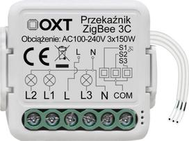 Oxt Mini Relė 3 Kanalų Zigbee Tuya Smart Life