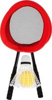Didelis teniso ir badmintono raketės su kamuoliuku ir smiginiu rinkinys