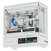 Thermalright TL-M10W Vision Kompiuterio Korpusas | White
