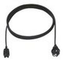 Bachmann maitinimo kabelis H05rr-f 3g1.0mm², 2m, Cee7/7 C15a