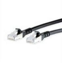 Metz Connect Cat.6a S/ftp tinklo kabelis, 25m, juodas