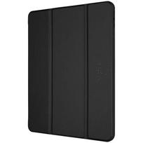 Planšetinio kompiuterio dėklas - FIXED - iPad Pro M4 13 (2024) - TPU ir sintetinė oda - Juodas - Integruota atrama