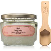 Sabon Medium Green Rose kūno šveitiklis 320 g