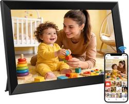 "Frameo" skaitmeninis nuotraukų rėmelis WLAN 10,1 colio 1280 x 800 HD IPS jutiklinis ekranas, 32GB nuotraukų rėmelis, automatinis pasukimas, tvirtinimas ant sienos, dalijimasis nuotraukomis per "Frameo" programėlę, dovana tėvams / draugams