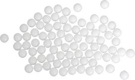 100 x 6 mm kietojo delrino POM plastikiniai rutuliukai, skirti vožtuvų sudedamosioms dalims, guoliams, dujų/vandens reikmėms