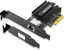 10G Base-T PCI-e tinklo kortelė, "Marvell AQC113" valdiklis, NICGIGA 10Gb Ethernet adapteris palaiko WOL, 10Gbe RJ45 prievado NIC kortelė, "Windows10/11/Windows Server/Linux
