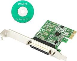 CERRXIAN 1 prievadas PCI Express lygiagrečiojo ryšio kortelė PCI išplėtimo kortelės adapteris 25pin lygiagretusis Lpt Pci DB25 spausdintuvo prievado valdiklis Card-to-Parallel