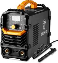 MMA elektrodų suvirinimo aparatas 160A 220V: DEKO 2-in-1 inverterinis suvirinimo aparatas MMA/Lift TIG, IGBT suvirinimo aparatas, ARC suvirinimo aparatas, karštas paleidimas, apsauga nuo prilipimo, LCD ekranas, kompaktiškas ir nešiojamas, juodas, geltonas