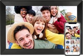 Skaitmeninis nuotraukų rėmelis 15,6 colių 32GB WiFi elektroninis nuotraukų rėmelis 1280 x 800 HD IPS jutiklinis ekranas Atmintis Automatinis sukimas Dalintis nuotraukomis ir vaizdo įrašais Dovanos tėvams / draugams