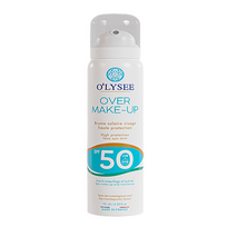 OLYSEE, OVER MAKE UP SPF50, apsauginė dulksna veidui, labai aukšto faktoriaus, 75ml, 1 vnt.