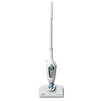 BLACK  and  DECKER | Steam mop | FSMH13E10-QS | Power 1300 W | Water tank capacity 0.38 L | White/Blue