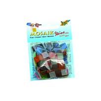 Plytelės mozaikai Folia Frost 10x10 mm, 190 vnt. įvairių spalvų
