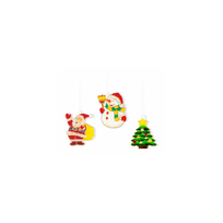Dekoratyviniai dažai su pakabukais "CHRISTMAS" AMOS
