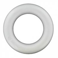 Putų polistirolo žiedas 30cm baltos spalvos