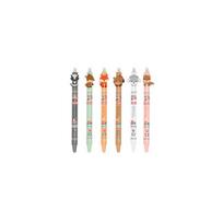 Automatinis trinamasis rašiklis COLORINO Little Foxes 0,5mm, mėlynos spalvos