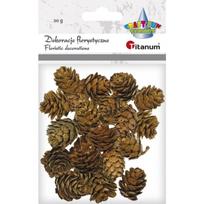 Dekoracija “Kankorėžiai” naturalūs 20g, TITANUM