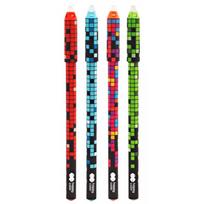 Gelio rašiklis Happy Color Pixi Blox 0.5mm save trinantis, mėlynas