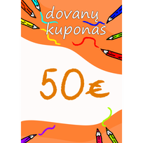 Dovanų kuponas 50 Eur