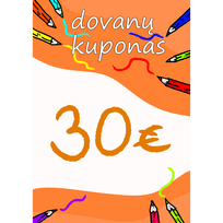 Dovanų kuponas 30 Eur