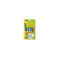 Pučiami flomasteriai audiniams BLO PENS CENTROPEN, 5 spalvų + 1 trafaretas