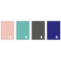 Užrašų knygutė A6/96 lapų INTERDRUK One Color, langeliais