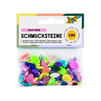 Dekoratyviniai kristalai perlamutriniai 100 vnt, FOLIA