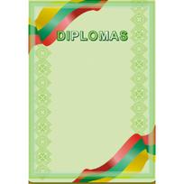 Dekoratyvinis spalvotas popierius 160g Nr.01 "Vėliava"