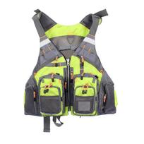 Nuotykių daug kišenių kvėpuojanti muselinės žūklės liemenė Adjustable Size