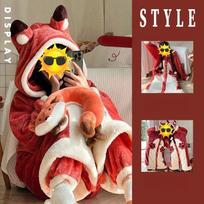 Anime Bat Onesie Moteriški Vyriški pižamos su gobtuvu Fox miegui Kombinezonas Vientisas Kombinezonas Cosplay Kostiumas Miego drabužiai Naktinis paltas Sodybiniai drabužiai Naktiniai marškiniai S night-robe pants