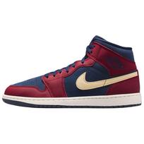 Air Jordan 1 Mid SE Team Red Obsidian Vyriški kedai Pale-Vanilla IO7449-600 42