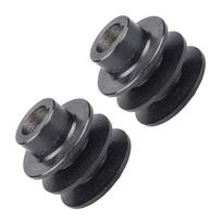 Pakeičiamasis skriemulys 168F 170F varikliui, lengvas montavimas, stabilus veikimas, diržo skriemulys su 19mm/20mm skylute, dviejų griovelių skriemulys