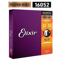 Elixir akustinės gitaros stygos, Phosphor Bronze LIGHT 12-53 16002 16027 GZW 16002