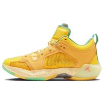 Air Jordan 37 Low PF EYBL Unisex Sportbačiai Geltoni Citron-Pulse Lazeriniai-Oranžiniai DX5567-800 44.5