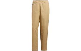 Adidas Originals megztos kelnės vyriškos chaki spalvos HS7304 S chaki