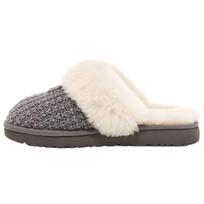 Ugg moteriškos jaukios megztos šlepetės anglies spalvos 1117659-CHRC 36