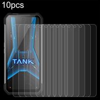 10 vnt 0,26 mm 9H 2,5D grūdinto stiklo plėvelė For Unihertz Tank 3 Pro 8849