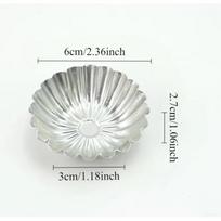 10 vnt Mini anglies plieno pyrago formelės Keksiukų sausainių pudingo pyrago formelės Nelipnus kepimo įrankis Blynai puodeliai Kepimo priedai Įrankiai