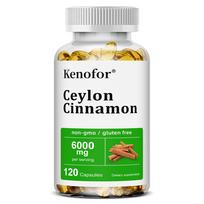 Ceilono cinamonas 6000mg 120 kapsulių Maisto papildas 120 capsules