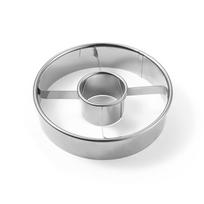 1PC Round Stainless Steel Donut Special Cutting Mold for Household Baking Mousse Ring Underwire Cookie Pressing Film 1pc