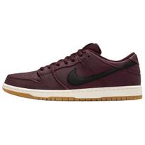 Nike SB Dunk Low Pro Burgundy Crush Unisex sportbačiai Raudoni Juodi-Mystic-Dates-Sail-Gum-Light-Brown-Safety-Orange IO2304-600 38.5