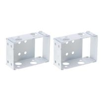 2/4x/Set 5cm Box Mounting brackets Practical Blind Brackets Easy to Use Window blind Headrail brackets for Kitchen 1