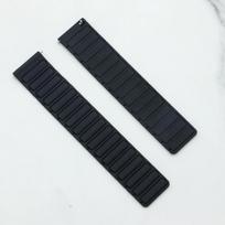 Magnetinis silikoninis dirželis Xiaomi Watch S4 S3 S2 S1/Pro/Active sportiniam dirželiui Correa Xiaomi Watch 2 Pro Color 2 22 mm apyrankė Mi Watch s4-S4 Sport juoda