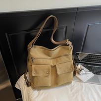 Large-capacity Bag, Multi-pocket Single-shoulder Bag, Crossbody Bag, Double-shoulder Tote Women's Bag juoda
