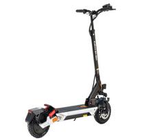 KuKirin M4 Max Elektrinis paspirtukas: 800W variklis, 48V 18.2Ah baterija, 45km/h maksimalus greitis, 64km nuvažiuojamas atstumas, IP54 atsparumas vandeniui - Sulankstomas, dviguba amortizacija juoda