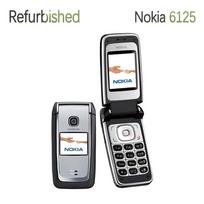 Atnaujintas originalus Nokia 6125 mobilusis telefonas su 1 SIM kortele No charger juoda